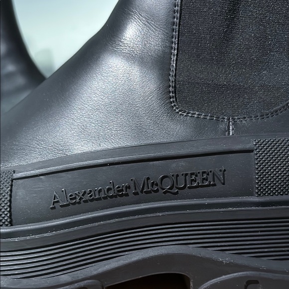 Men's Black Alexander McQUEEN BOOTS - Picture 5 of 10
